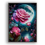 Carregue a imagem na visualização da galeria, Pintura Diamante DIY Flor Sonho - Brilho e Criatividade
