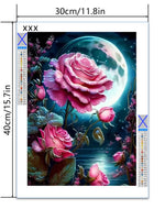 Carregue a imagem na visualização da galeria, Pintura Diamante DIY Flor Sonho - Brilho e Criatividade
