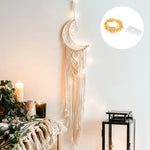 Carregue a imagem na visualização da galeria, Apanhador de Sonhos Macramê Boho: Harmonia e Elegância
