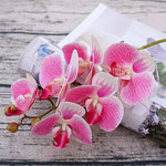 Carregue a imagem na visualização da galeria, Orquídea Borboleta 3D Decorativa - Beleza Atemporal para Sua Casa
