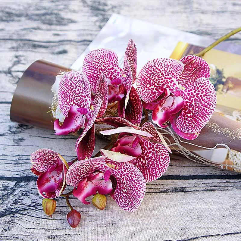 Orquídea Borboleta 3D Decorativa - Beleza Atemporal para Sua Casa