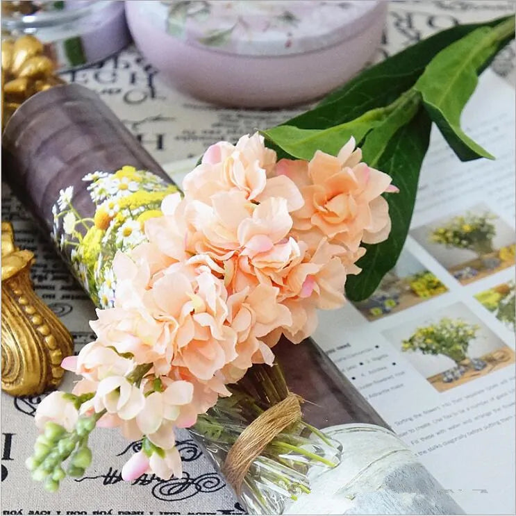 Ramo de Jacinto Violeta Artificial para Decoração Elegante