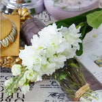 Carregue a imagem na visualização da galeria, Ramo de Jacinto Violeta Artificial para Decoração Elegante
