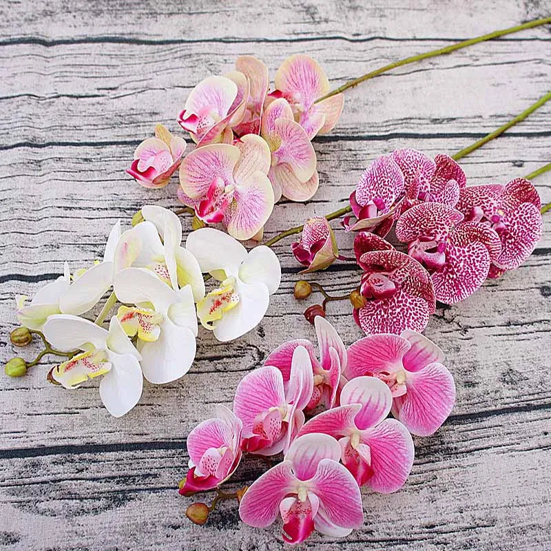 Orquídea Borboleta 3D Decorativa - Beleza Atemporal para Sua Casa