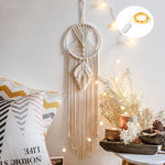 Carregue a imagem na visualização da galeria, Apanhador de Sonhos Macramê Boho: Harmonia e Elegância
