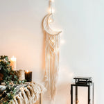 Carregue a imagem na visualização da galeria, Apanhador de Sonhos Macramê Boho: Harmonia e Elegância
