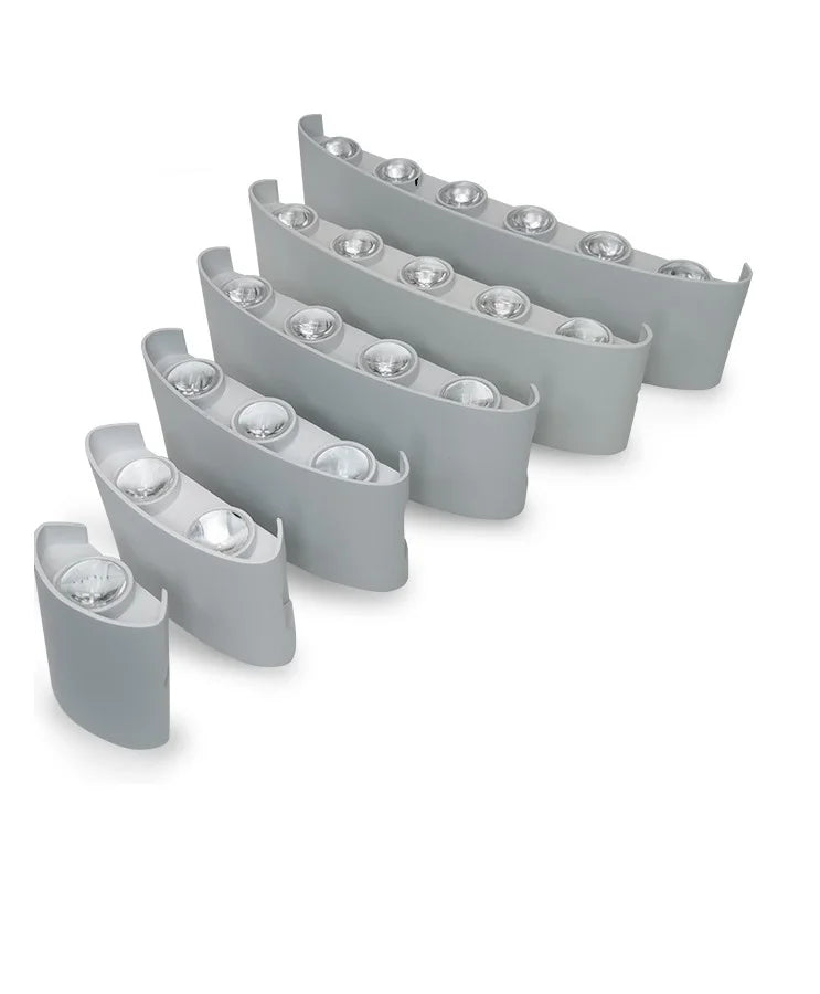 Lâmpada de Parede LED à Prova d'Água para Ambientes Externos