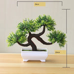 Carregue a imagem na visualização da galeria, Bonsai Artificial Verde: Beleza e Elegância para Seu Espaço
