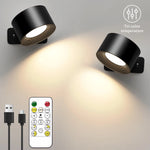 Carregue a imagem na visualização da galeria, Arandela LED com Controle de Toque e Bateria Duradoura
