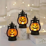 Carregue a imagem na visualização da galeria, Lanterna LED Decorativa de Abóbora para Halloween Loja Salve Decor
