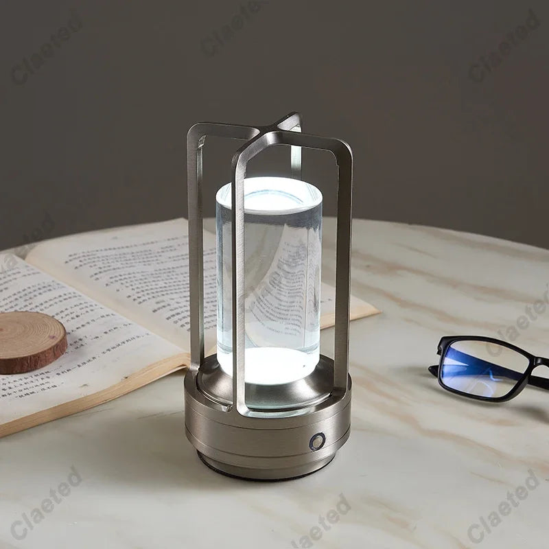 Luminária LED Sem Fio Estilo Industrial para Ambientes Aconchegantes