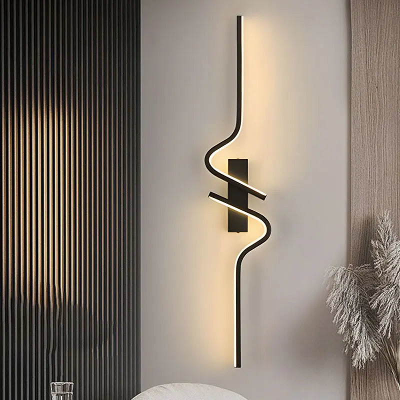 Luminária de Parede LED Moderna com Iluminação Dupla