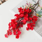 Carregue a imagem na visualização da galeria, Flor de Cerejeira Artificial Rosa Branco - Beleza Atemporal para Sua Decoração
