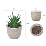 Carregue a imagem na visualização da galeria, Decoração Elegante com Mini Plantas Artificiais em Vaso
