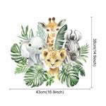 Carregue a imagem na visualização da galeria, Adesivos de Parede Infantis com Animais da Floresta - Decoração Encantadora

