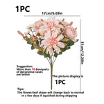 Carregue a imagem na visualização da galeria, Buquê de Flores Artificiais de Seda para Decoração Elegante
