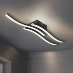 Carregue a imagem na visualização da galeria, Luminária de Teto LED Moderna com Design Ondulado
