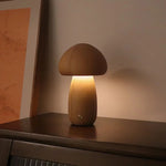 Carregue a imagem na visualização da galeria, Luminária de Mesa Infantil LED com Toque e Design em Cogumelo Loja Salve Decor
