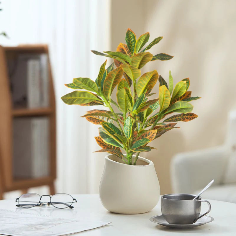 Planta Artificial Ficus Decorativa para Casa e Escritório