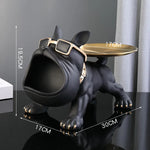 Carregue a imagem na visualização da galeria, Estatueta Decorativa Bulldog com Caixa de Armazenamento
