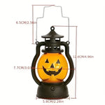Carregue a imagem na visualização da galeria, Lanterna LED Decorativa de Abóbora para Halloween Loja Salve Decor
