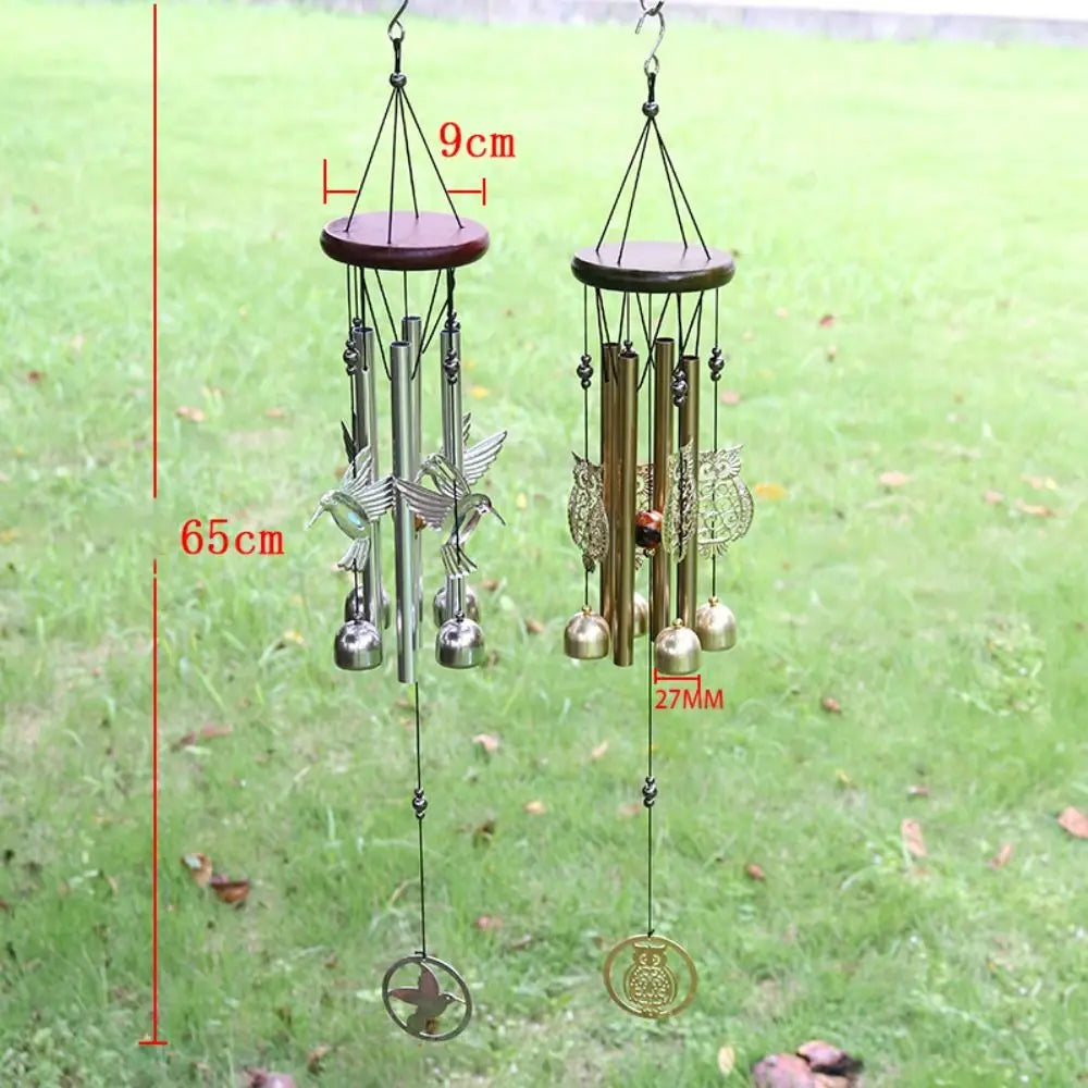 Sinos de Vento Decorativos - Beleza e Harmonia para Seu Jardim
