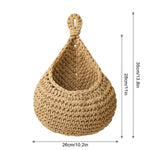 Carregue a imagem na visualização da galeria, Cesta Suspensa de Juta para Frutas e Vegetais - Organização e Estilo
