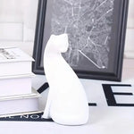 Carregue a imagem na visualização da galeria, Estátuas de Gato em Resina para Decoração Elegante
