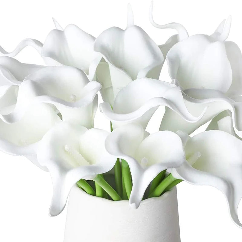 Buquê de Lírios Calla Toque Real para Decoração e Casamentos