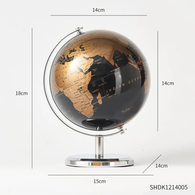 Globo Decorativo Moderno para Estudo e Decoração