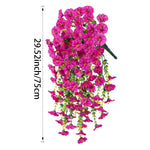 Carregue a imagem na visualização da galeria, Decoração Suspensa de Flores Artificiais 75cm - Beleza Perene
