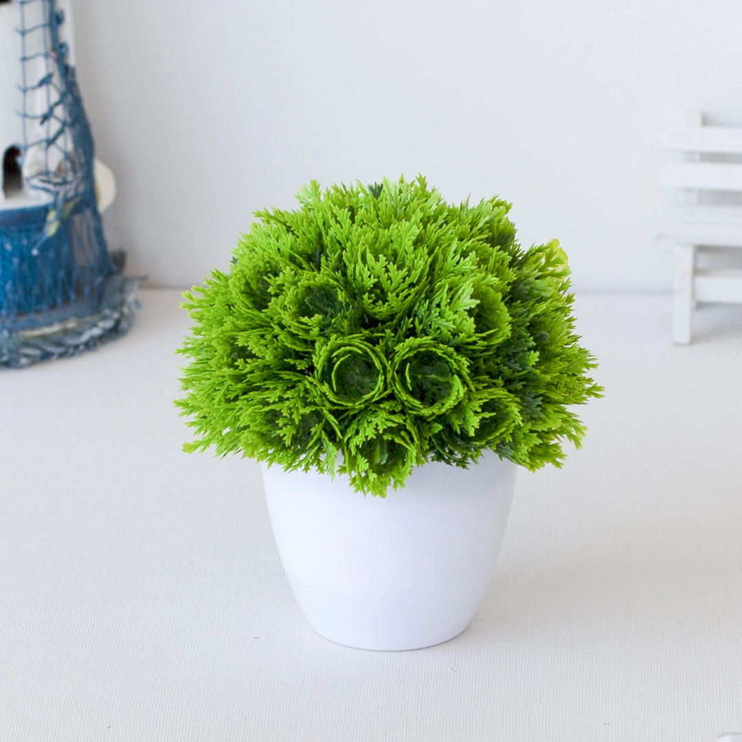 Mini Bonsai Artificial Energético, Decorativo vívido, Decoração de Escritório