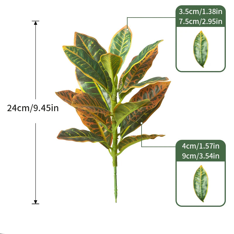 Planta Artificial Ficus Decorativa para Casa e Escritório