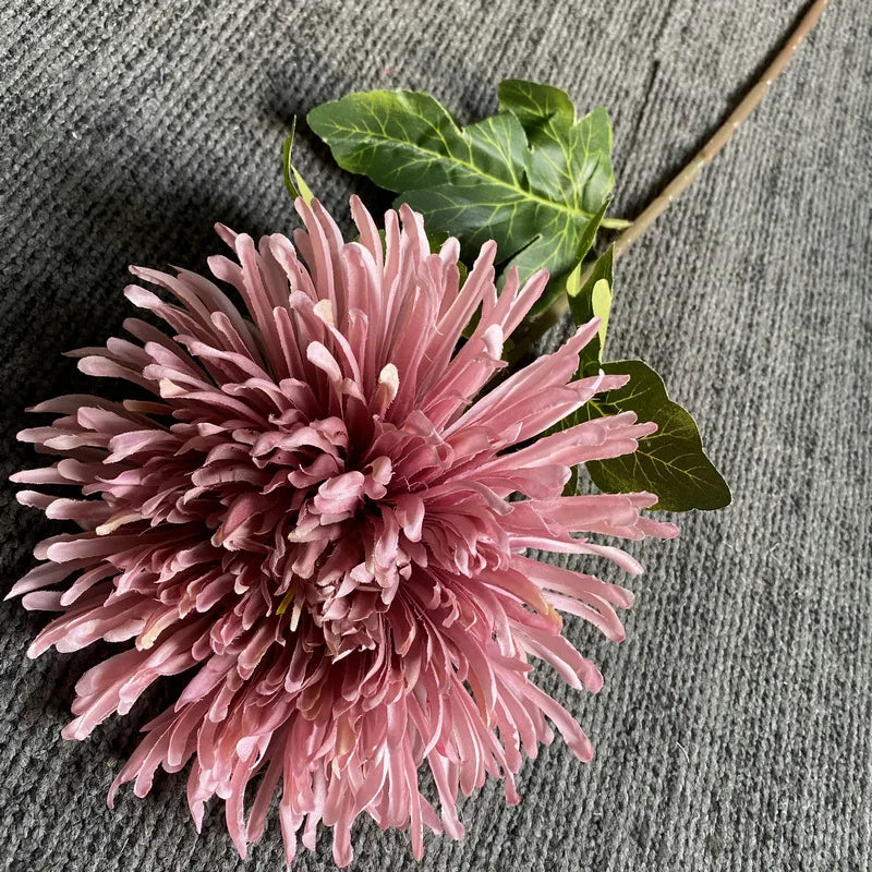 Crisântemo de Seda Luxuoso para Decoração e Eventos