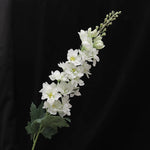 Carregue a imagem na visualização da galeria, Flor Artificial de Seda Delphinium 75cm para Decoração Elegante
