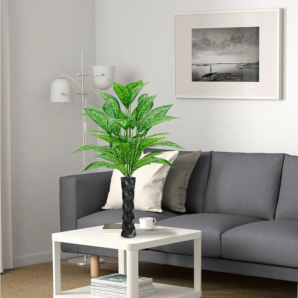 Folhagem Artificial de Magnólia 76cm para Decoração Interna e Externa