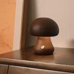 Carregue a imagem na visualização da galeria, Luminária de Mesa Infantil LED com Toque e Design em Cogumelo Loja Salve Decor
