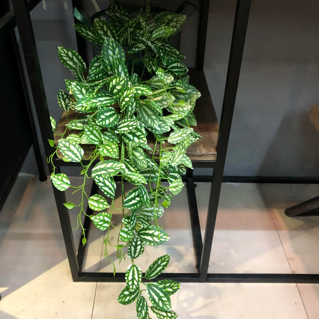 Folhagem Artificial Tropical 100cm para Decoração de Interiores