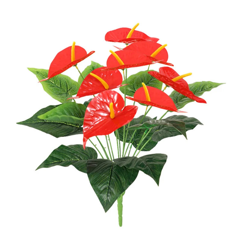 Folhagem Artificial Monstera 53cm - Decoração Verde Vibrante