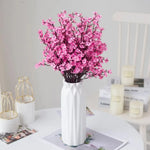 Carregue a imagem na visualização da galeria, Flor de Cerejeira Artificial Rosa Branco - Beleza Atemporal para Sua Decoração
