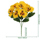 Carregue a imagem na visualização da galeria, Flores Artificiais de Seda para Decoração Elegante
