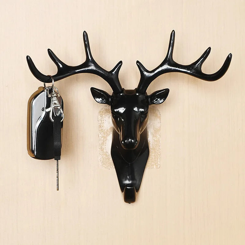 Gancho Decorativo de Chifre de Veado - Elegância e Funcionalidade