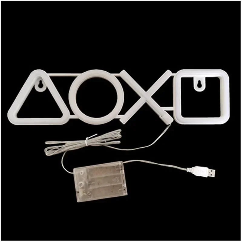 Letreiro Neon Gamer LED com Alimentação USB para Decoração Loja Salve Decor
