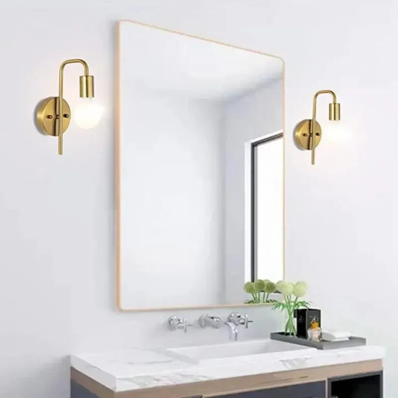 Luminária de Parede Vintage em Ferro – Elegância e Estilo