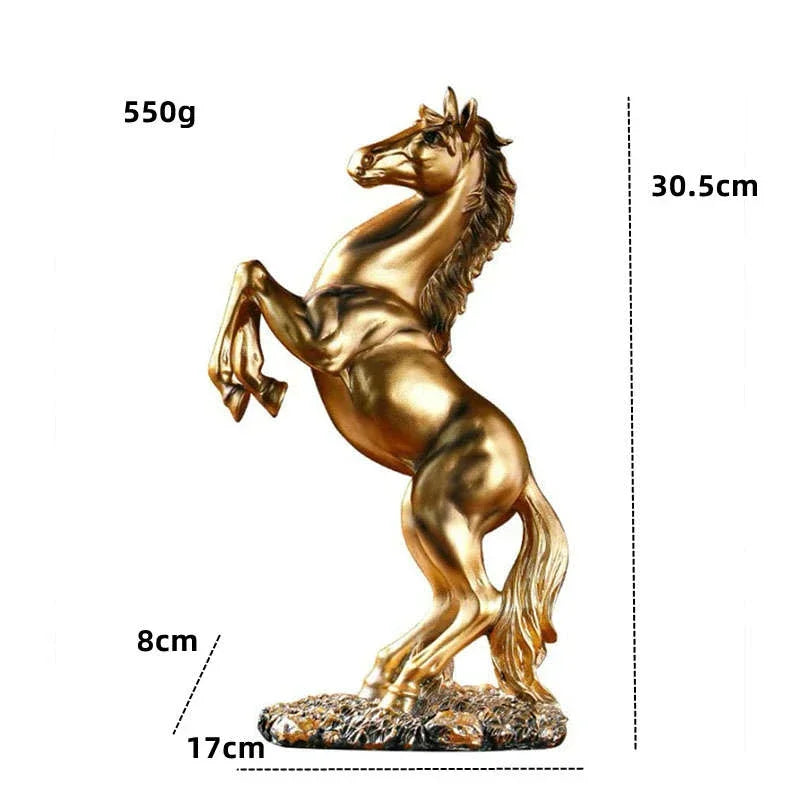 Escultura de Cavalo em Resina: Elegância e Inspiração para Sua Decoração