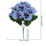 Carregue a imagem na visualização da galeria, Flores Artificiais de Seda para Decoração Elegante

