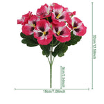 Carregue a imagem na visualização da galeria, Flores Artificiais de Seda para Decoração Elegante

