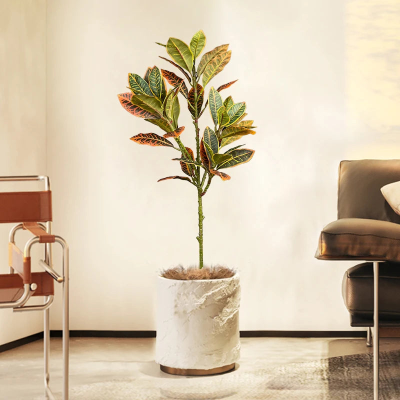 Árvore Artificial Ficus 120cm para Decoração de Interiores