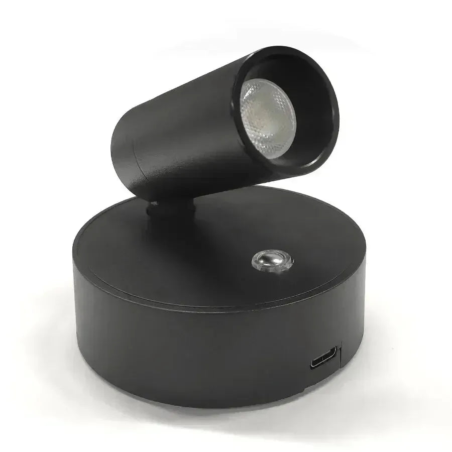 Luminária LED Magnética USB Recarregável com Controle Toque