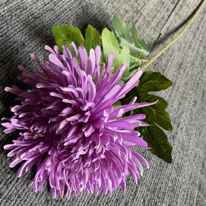 Crisântemo de Seda Luxuoso para Decoração e Eventos